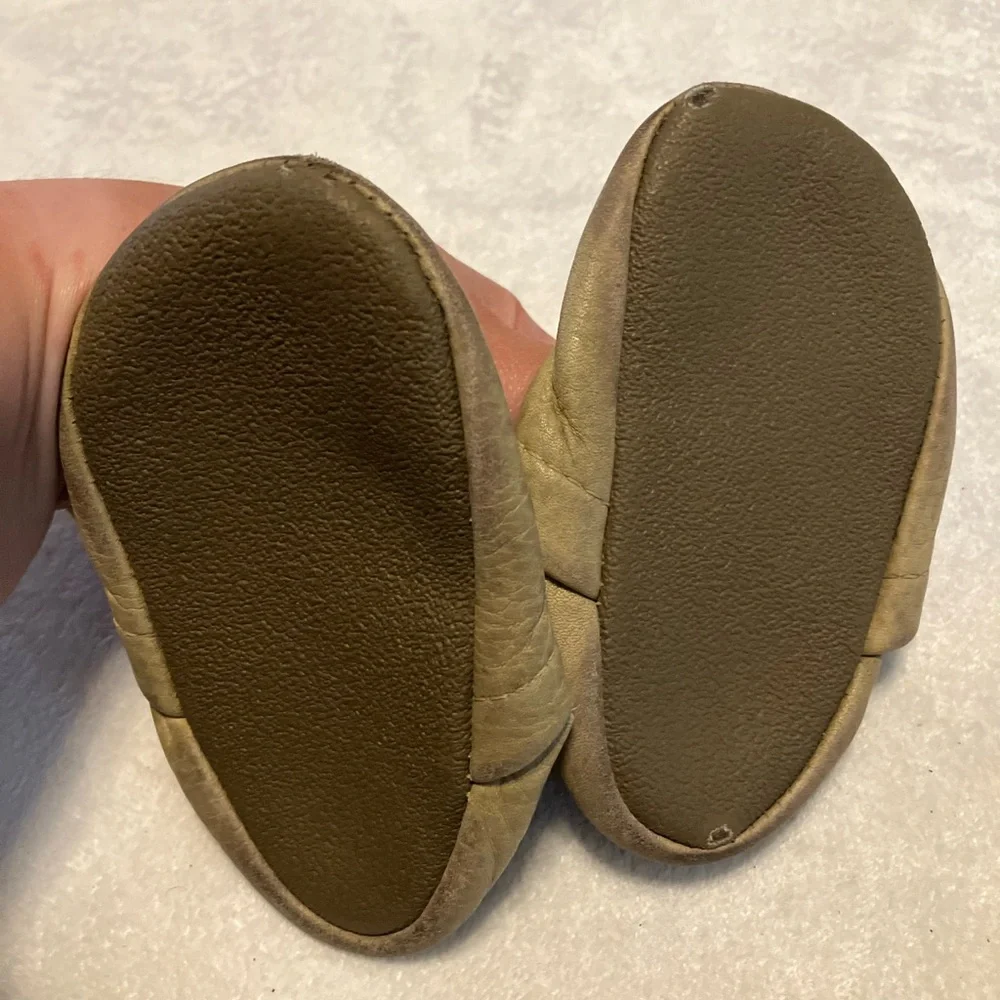 Cozy Tan Leather BabyShoes